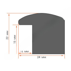 AR-76 пластиковая рамка 30-90