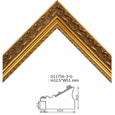 G11756-3-G деревянная рамка 60-80