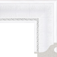 K6001-WS пластиковая рамка 80-110