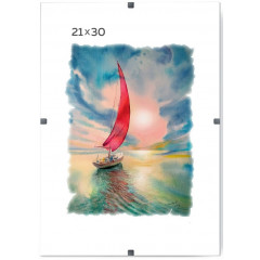 10.4 без багетная рамка 21-30 Clip с пластиковым стеклом