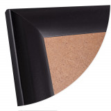 Рамка чёрная 23 мм А4 (21-30) Nielsen (Нельсон) алюминиевая