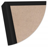 Рамка чёрная 9 мм 30-40 Nielsen (Нельсон) алюминиевая