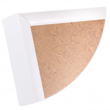 Рамка белая 23 мм 60-80 Nielsen (Нельсон) алюминиевая