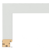 F-13 пластиковая рамка 50-50