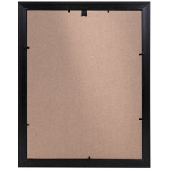 Sam-23 Пластиковая рамка 21х30 см, багет 30 мм, коричневый с золотом, вставка стекло