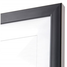 П877-20 пластиковая рамка с паспорту 50-70 чёрный