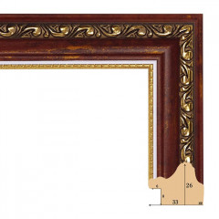 F-129 пластиковая рамка 30-90