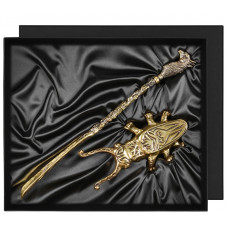 Набор Аристократ, обувная ложка, жук для снятия обуви в подарочной коробке