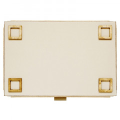 043-07-25 Шкатулка прямоугольная Deco. Цвет молочный