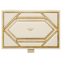 043-07-25 Шкатулка прямоугольная Deco. Цвет молочный