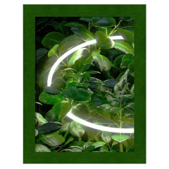 Картон для паспарту, зелёный бархат, NS577-A толщина 1 мм