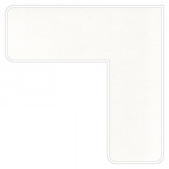 Картон для паспарту, белый S5065L-B толщина 1.5 мм